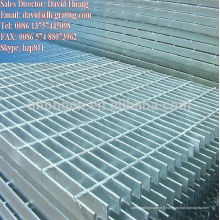 Plaque de grille en acier hexagonale galvanisée, grillage de drainage galvanisé, revêtement de sol galvanisé